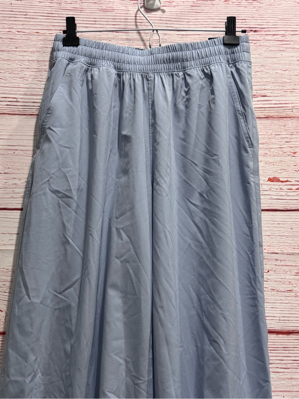 NWT Abercrombie Active YPB motionTEK Convertible Balloon Pant in Blue Grey Sz S - Picture 8 of 15